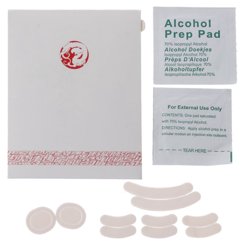 QUU 2 ชุด Tiger Tiger Gaming Logitech GPRO Wireless Edition สติกเกอร์เท้าเมาส์ Arc Edge Edition