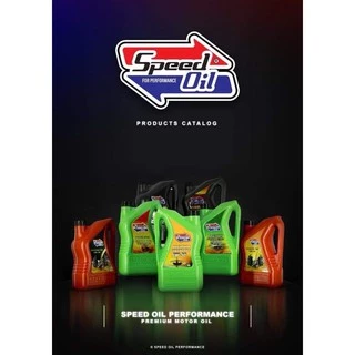 Speed Oil 5w-40 น้ำมันเครื่องสังเคราะห์แท้ 100% สำหรับเครื่องยนต์ดีเซล ขนาด 7 ลิตร