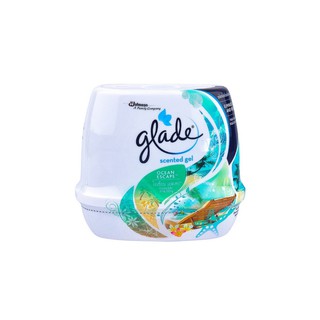 เจลปรับอากาศ GLADE เซ็นเต็ดโอเชี่ยนเอส 180G | GLADE | 010500 น้ำหอมปรับอากาศ น้ำหอมปรับอากาศ Home Living Super Deal