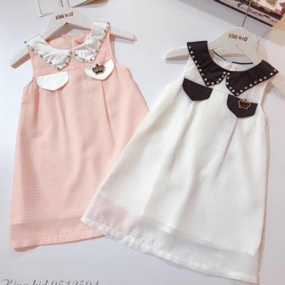 เดรสเด็ก dress childs(3year-8y)✅✅พร้อมส่ง✅✅ผ้าซีฟอง