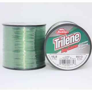 TRILENE Big Game 15LB เอ็นเต็ม สีเขียวขี้ม้า