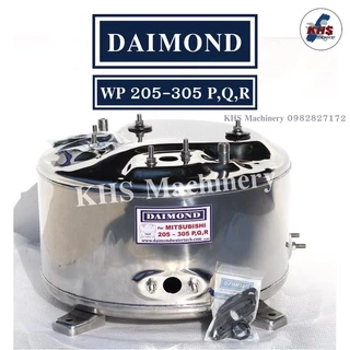 ถังปั้มน้ำสแตนเลส DAIMOND สำหรับ ปั๊มน้ำมิตซูบิชิ MITSUBISHI รุ่น 85,105-305 P,Q,R,Q2,Q3,QS,Q5,QS มีทุกรุ่น