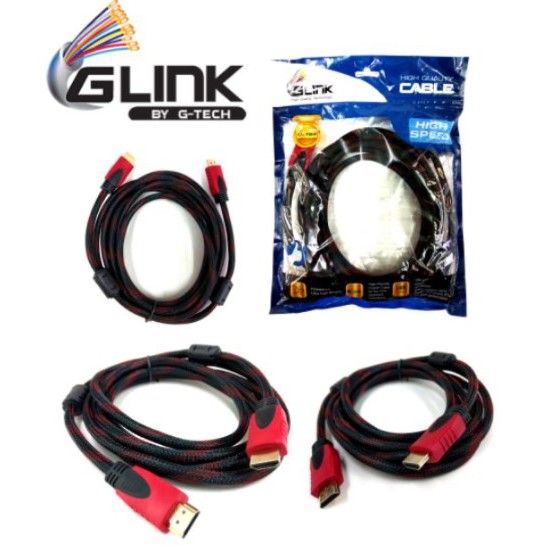 สาย HDMI GLINK รุ่น GLINK-09 สายถัก