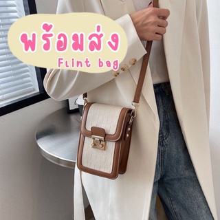 [ลดเพิ่มอีก20% ใส่โค้ดARXBDG ถึง31สค.] พร้อมส่ง Flint bag กระเป๋าสะพาย