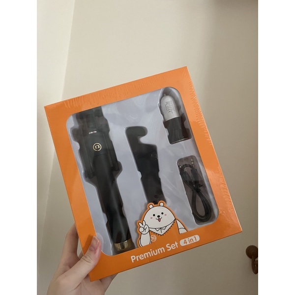 ไม้เซลฟี่ selfie stick พร้อมusbชาร์จ