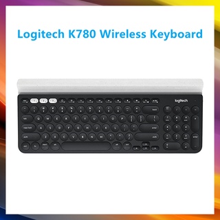 คีย์บอร์ดไร้สาย Logitech K780 Wireless&amp;Bluetooth Keyboard Support Multi-Devices Unifying&amp;BT คีย์บอร์ดไร้สาย