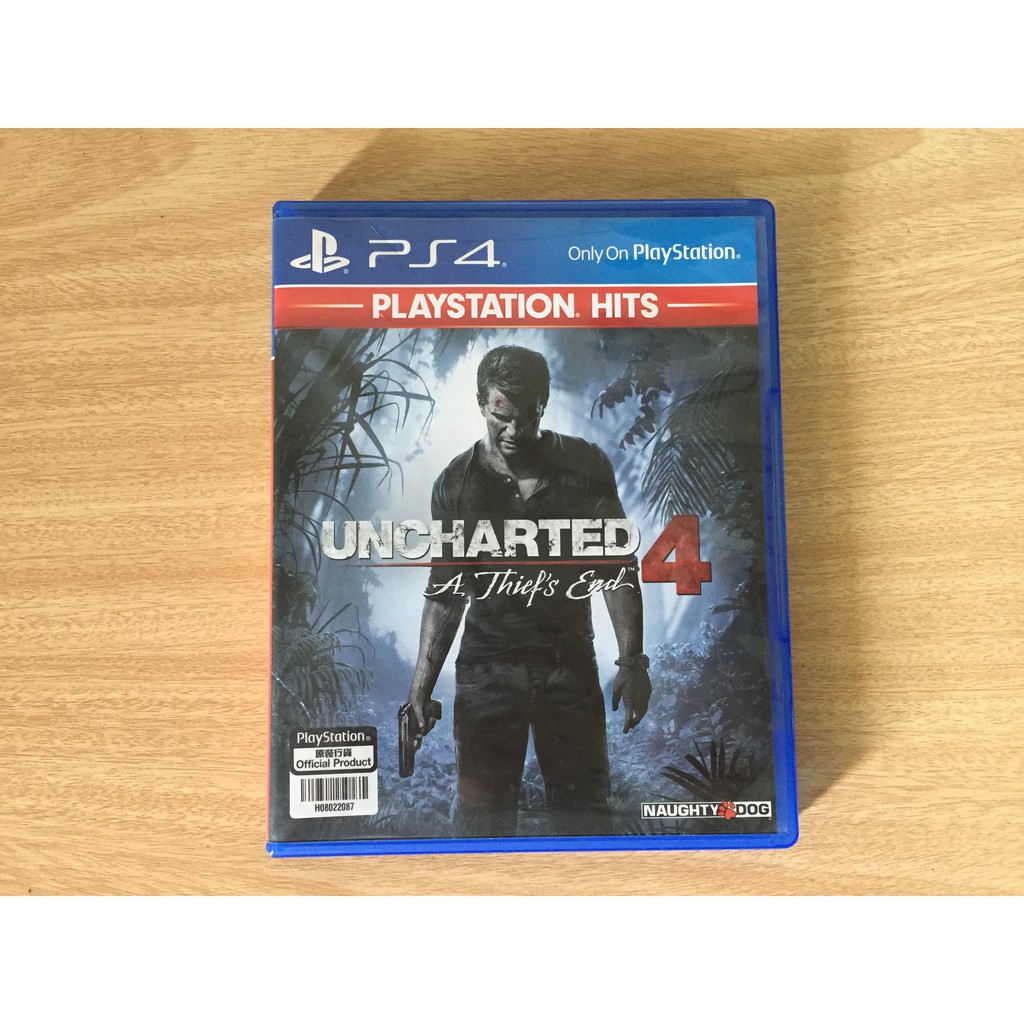 แผ่นเกมส์ PS4 Uncharted 4: A Thief's End (มือสอง)