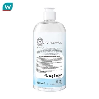 Nu Formula นู ฟอร์มูล่า ออยล์ เพียวริฟายอิ้ง คลีนซิ่ง วอเตอร์ 510 มล.