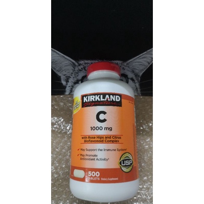 Kirkland​ Vitamin​ C​ 1000mg​ (สินค้า​มีพร้อม​ส่ง)​🍊วิตามินซี1,000มิลิ​กรัม🍊