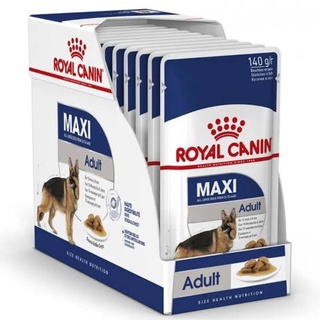 Maxi Adult Pouch Royal Canin 140gx10