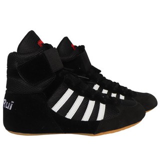 Veri Boxing Shoes Men s Low-top Sanda High-top Fighting Training Wrestling Boots Falling Special