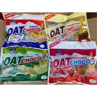 Oat choco 400g. รสออริจินัล ช้อกโกแลต สตรอเบอรี่ ชาเข