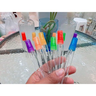 พร้อมส่ง ขวดเปล่าหัวสเปรย์ 10ml ชุด 7 ขวด