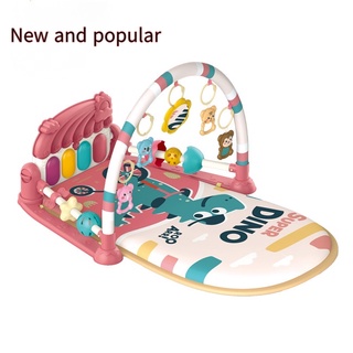 ของเล่นเด็ก 3 4 6 เดือน Playmate สําหรับ 3 Bulan Puzzle Pedal Piano Mat Toy Mainan Bayi Jumping Playmat Set ทารกแรกเกิดการศึกษา Permainan Tikar Musik Playpen เด็ก 1 ปี