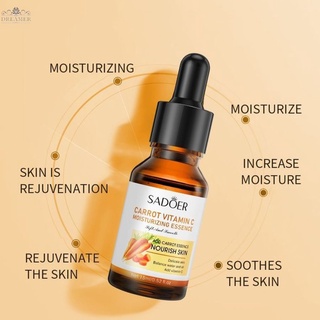 【DREAMER】SADOER Vitamin C Serum Refreshing Moisturizing Skin Care Hydrating Brightening Skin Tone Softening Skin