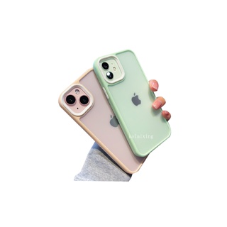 Macaron Candy Colors Case เคส iPhone 13 Pro Max 13Mini 12ProMax Anti-fingerprint Strong Protection Stain Resistant Hard Cover