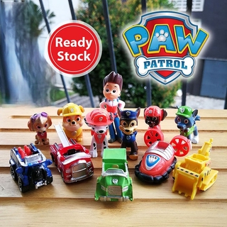 ของเล่นฟิกเกอร์ Paw--Patrol Dog Toy 12 ชิ้น / ชุด สําหรับเด็ก