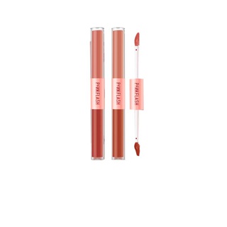 Pinkflash Ombrelips 2 In 1 ลิปสติก เนื้อแมตต์กํามะหยี่ 14 สี ติดทนนาน