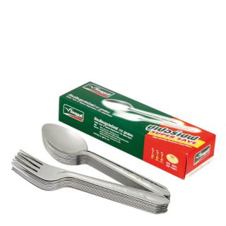 ชุดช้อนส้อมซุปเปอร์เซฟ กล่องละ12คู่ ซีกัล ตรานกนางนวล Seagull Table Fork Spoon Supersave