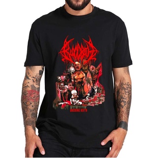 เสื้อผ้าผชเสื้อยืดแขนสั้น ผ้าฝ้าย 100% พิมพ์ลายวง Bloodbath Breeding Death Album สไตล์คลาสสิก สําหรับผู้ชายS-5XL