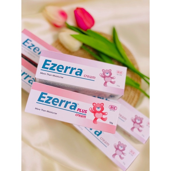 🧸ครีมอีเซอร์ร่า Ezerra Cream & Ezerra plus ขนาด 50g. ของแท้จากผู้นำเข้าโดยตรง✅