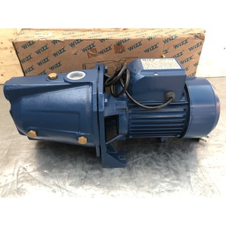 ปั๊มเจ็ทหอยโข่งส่งสูงดูดด้วยตัวเอง ขนาด 1 นิ้ว 1 แรงม้า Self Priming Water Jet Pump ยี่ห้อ WIZZ รุ่น WJ100LB