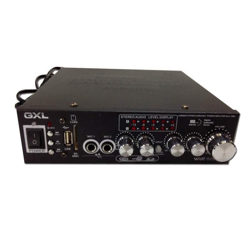 GXL เครื่องขยายเสียง รุ่น GLA-1098 - สีดำ