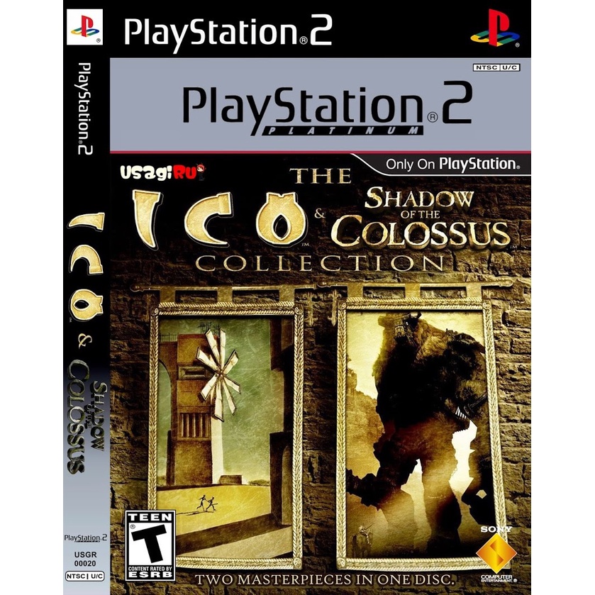 แผ่นเกมส์ ICO & Shadow of the Colossus PS2 Playstation 2 คุณภาพสูง ราคาถูก