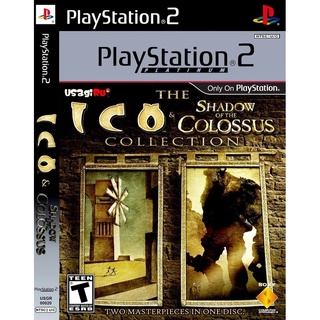 แผ่นเกมส์ ICO &amp; Shadow of the Colossus PS2 Playstation 2 คุณภาพสูง ราคาถูก