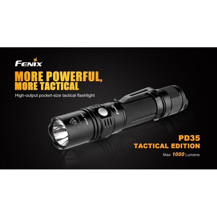 ไฟฉาย Fenix PD35 TAC LED Tactical Flashlight Edition