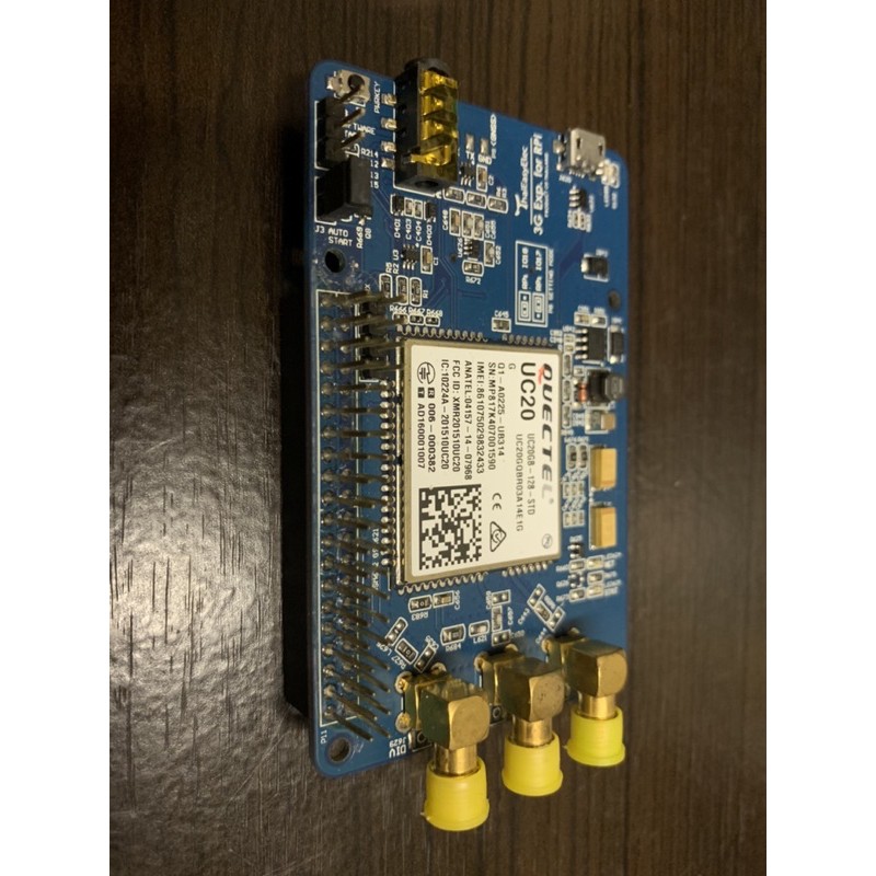 3G HAT Expansion for Raspberry pi (UC20-G) เป็น 3G บอร์ดเสริมสำหรับ Raspberry pi มาในรูปแบบคล้าย HAT