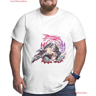 tshirtเสื้อยืดคอกลมฤดูร้อนเสื้อยืดลำลอง Monster Hunter World T-Shirt Mans Plus Size Roundneck Tees Personality Short Sl