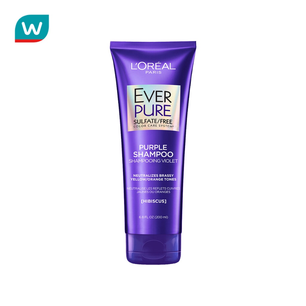 L’Oreal ลอรีอัล ปารีส เอเวอร์เพียว แบรส โทนนิ่ง เพอร์เพิล แชมพู 200 มล. – โปรปัง