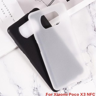 Tpu เจล เคสด้านหลัง สําหรับ Xiaomi Poco X3 NFC เคสซิลิโคน เคสนิ่ม