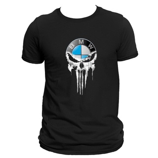 ใหม่ เสื้อยืดลําลอง ผ้าฝ้าย 100% แขนสั้น พิมพ์ลาย Bmw Punisher Mans Dtg พลัสไซซ์ ของขวัญวันหยุด สําหรับผู้ชาย 2022S-5XL