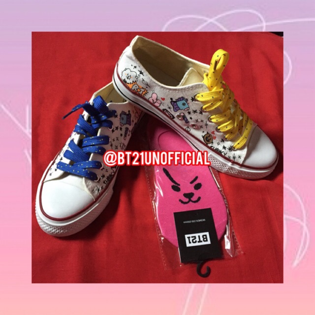 รองเท้า BT21 (แถมถุงเท้า BT21)