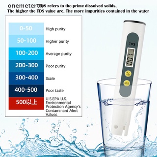 【Oyr】ปากกาทดสอบค่า Ph 0.01 Tds Ec สําหรับทดสอบคุณภาพน้ํา ช่วง 0-14 PH