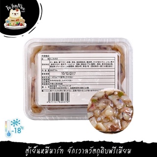 500G/PACK ปลาหมึกทาโกะวาซาบิ RAW OCTOPUS WITH WASABI (TAKO WASABI)