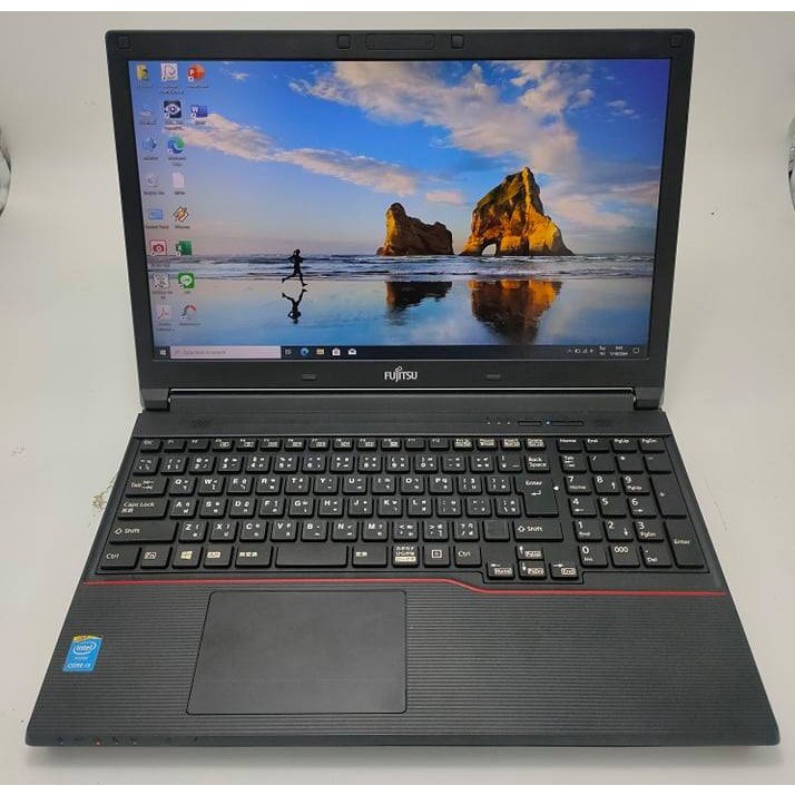 NOTEBOOK มือสอง Fujitsu A574 Core i3Gen4 ขนาดจอ 15.6" คีบอร์ดแยก