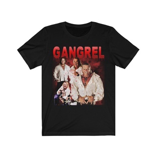 เสื้อวินเทจผญ - Gangrel90sWWEเสื้อยืดวินเทจย้อนยุคคุณภาพสูงคอกลมสบายๆและสะดวกสบาย