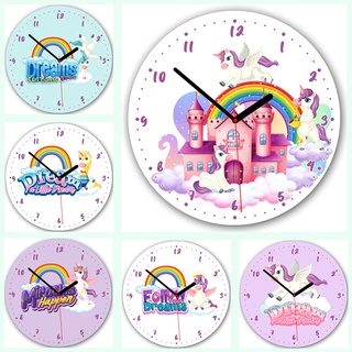 นาฬิกาแขวนผนัง ลายยูนิคอร์น My Little Pony