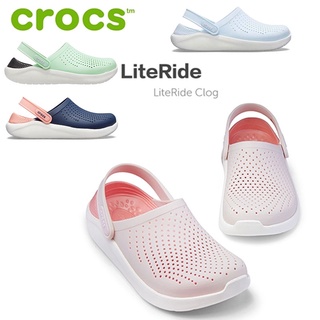 Crocs Literide Clog Spot Crocs รองเท้าแตะ มีรู สําหรับผู้หญิง