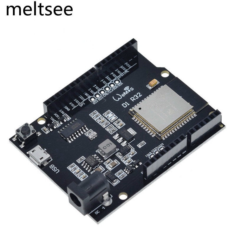 esp 32 esp - 32 wifi บลูทูธ 4mb แฟลชสําหรับ wemos d 1 r 32 พัฒนา arduino uno r 3 Wemos D1 R32 Develo