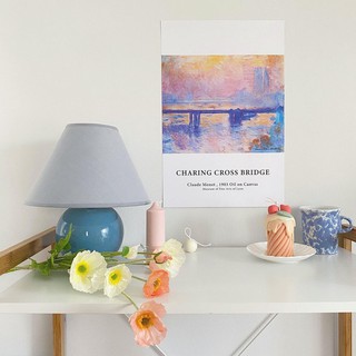 Poster - Charing Cross Bridge by Claude Monet, 1903