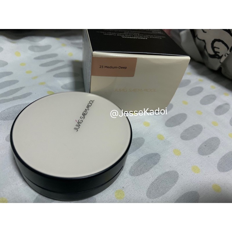 JSM Jungsaemmool Essential skin nuder long wear cushion สี 23 Medium-Deep