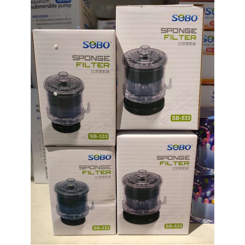Sobo ฟองน้ํากรองด้านล่าง SB-533 SB-333