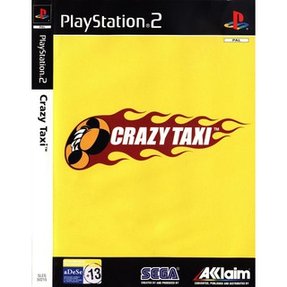 แผ่นเกมส์ Crazy Taxi แผ่นCD PS2 Playstation 2 คุณภาพสูง ราคาถูก