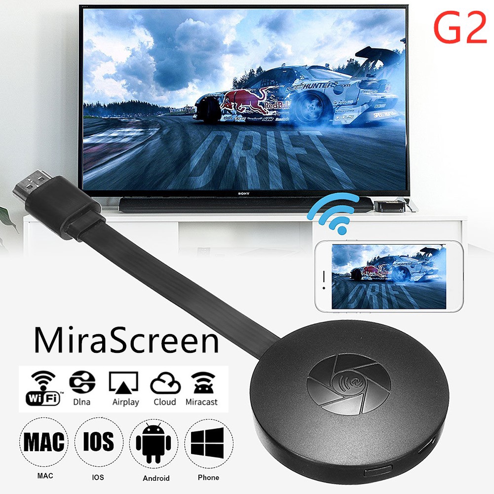 1080p Mirascreen G2 รองรับ Netflix Youtube Hdmi Miracast Hdtv Display Dongle Tv stick Youtube Netflix สําหรับ Ios Android