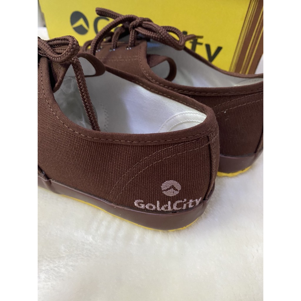 รองเท้าผ้าใบGOLDCITY G009 ทรงหัวเรือ ผ้าแคนวาส สำหรับนักเรียน ทำงาน ของแท้