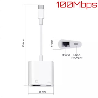 OTG Ethernet USB สำหรับ USB C To RJ45 Ethernet LAN เครือข่าย100mbs Converter สำหรับ Android ประเภท C พอร์ตโทรศัพท์มือถือ